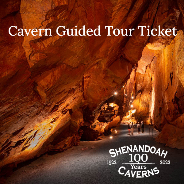Cavern Tour Shenandoah Caverns - Cavern interior with people visiting